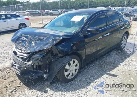 2014 Nissan Sentra из США, поврежденный, VIN 3N1AB7AP1EY333214